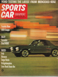 SPORTS CAR GRAPHIC 1967 AUG - 250SL, CORONA HARDTOP, LOTUS-FORD F1